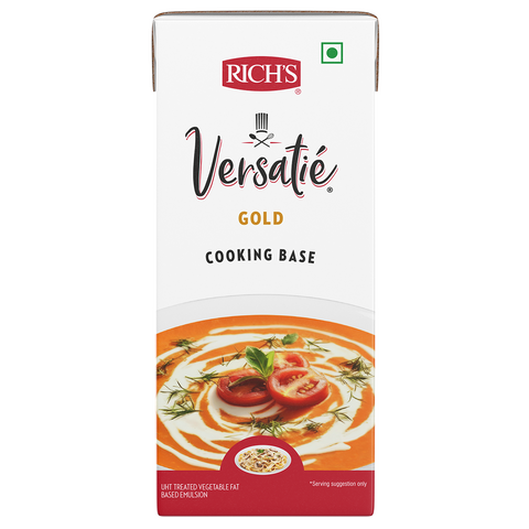 Versatie Gold cooking cream 1 Ltr