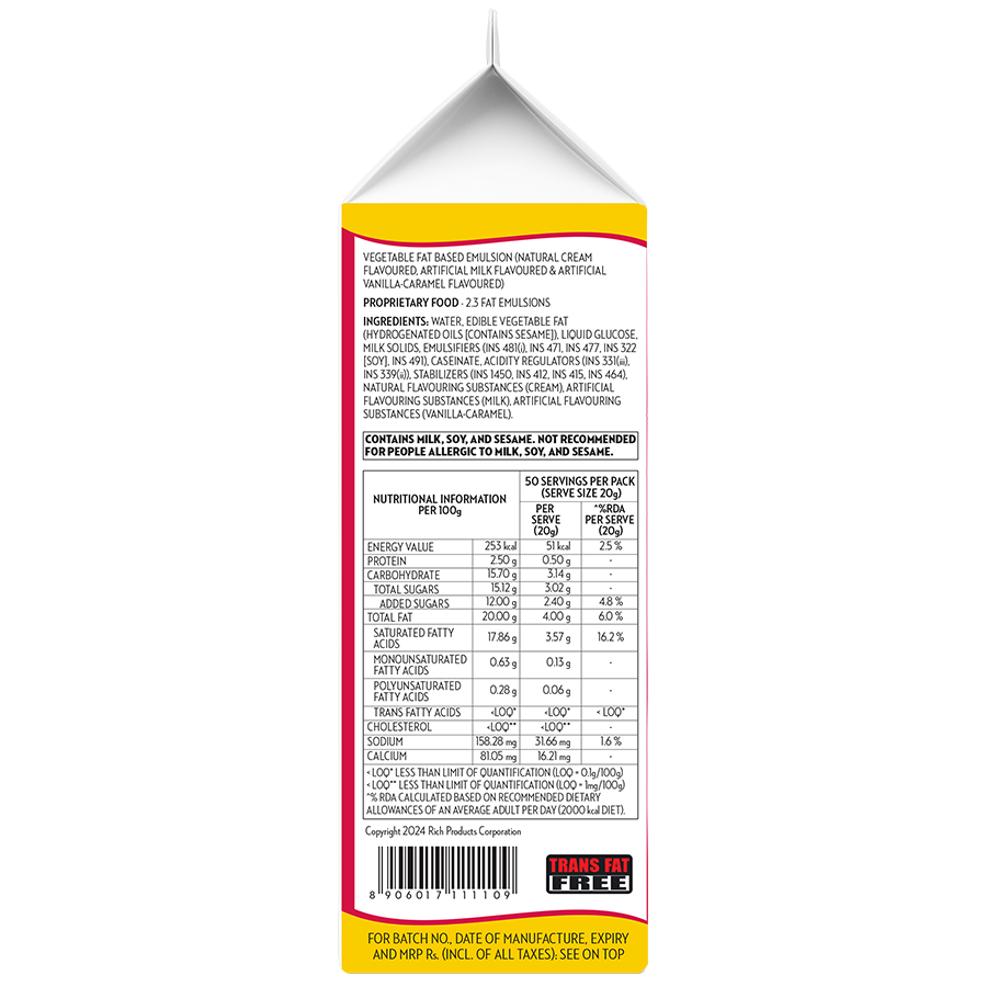 Rich's Cooking Rich 1 Kg