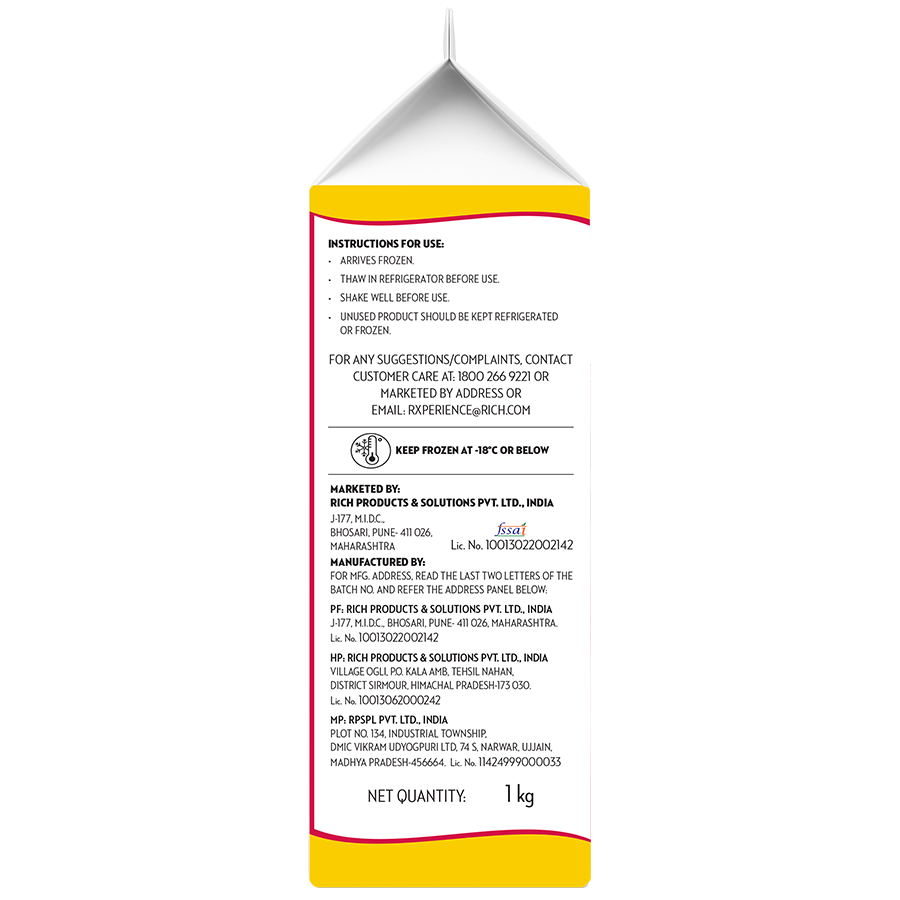 Rich's Cooking Rich 1 Kg