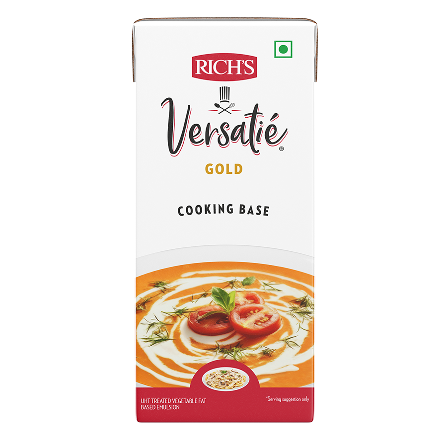 Versatie Gold cooking cream 1 Ltr